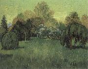 Vincent Van Gogh The Poet-s Garden Spain oil painting artist